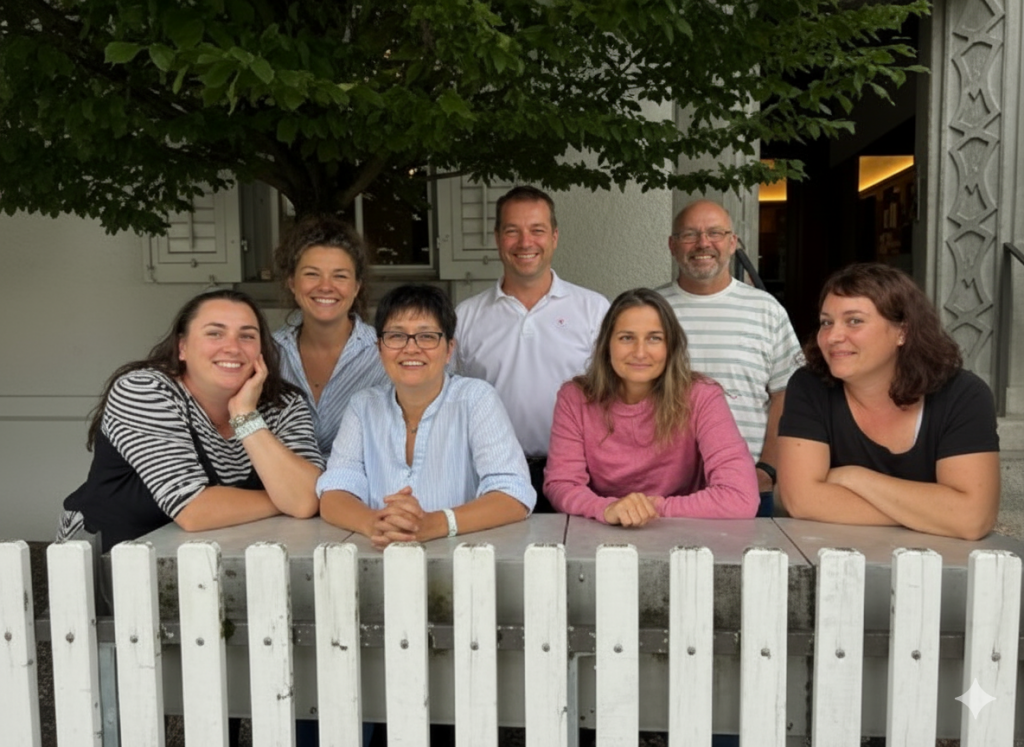 Gruppenfoto der Botschaftsgruppe